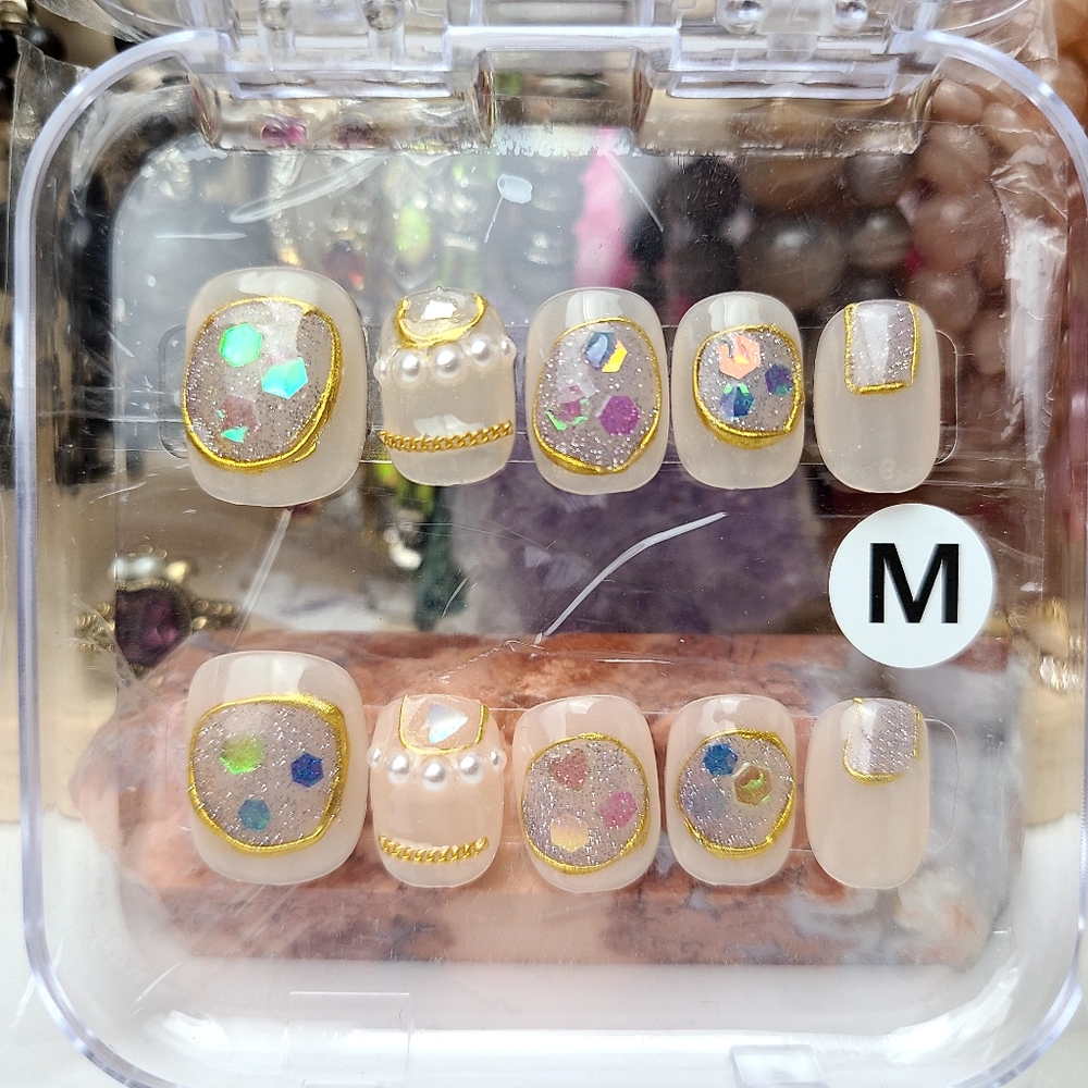 Mermaid Vibes Press-On Nail Set